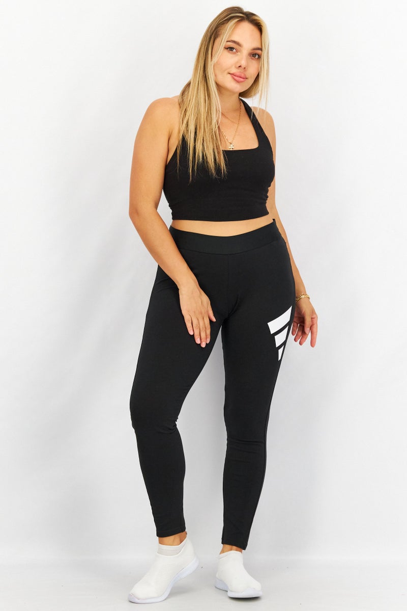 Adidas Women Tight Fit Training Leggings, Black - Image 4